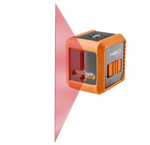 Laser krzyżowy 10 m, uchwyt magnetyczny 75-100 NEO