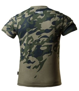 T-shirt roboczy moro CAMO, rozmiar XL 81-613 NEO