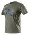 T-shirt roboczy olive CAMO rozmiar XL 81-612 NEO