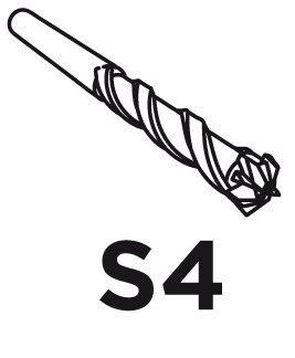 Wiertło do betonu SDS Plus 7x350 mm S4 57H413