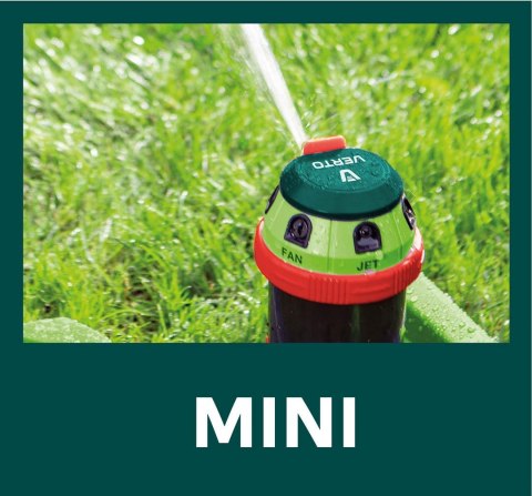 Zraszacz sektorowy, 6- funcyjny z napędem, regulow