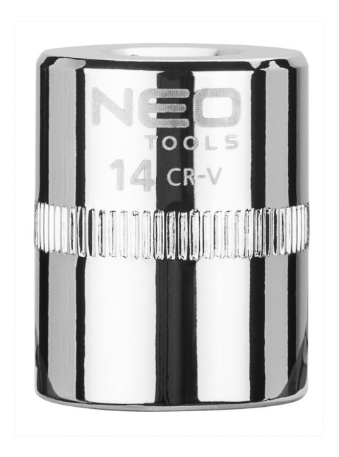 Nasadka sześciokątna 1/4", 14 mm, superlock