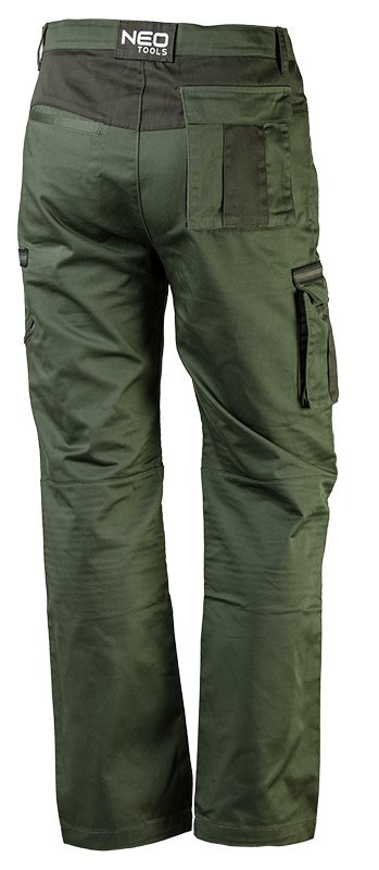 Spodnie robocze CAMO olive, rozmiar L 81-222 NEO