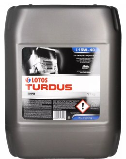 Olej silnikowy TURDUS SHPD 15W40 17KG LOTOS