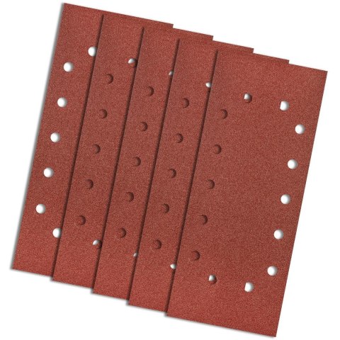 Papier ścierny 115 x 280 mm, K100, 5 szt., z otwor