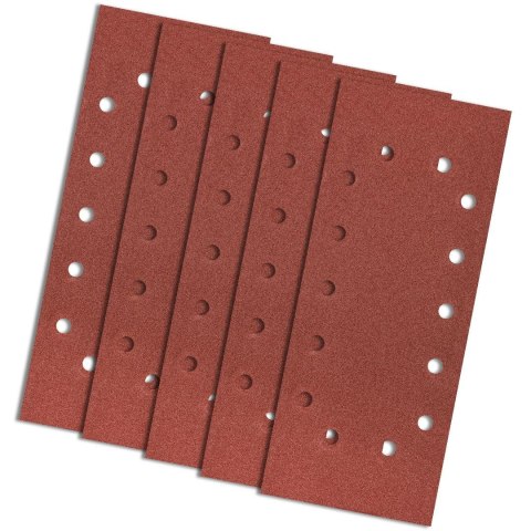 Papier ścierny 115 x 280 mm, K120, 5 szt., z otwor