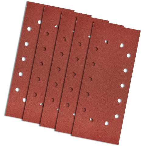 Papier ścierny 115 x 280 mm, K180, 5 szt., z otwor