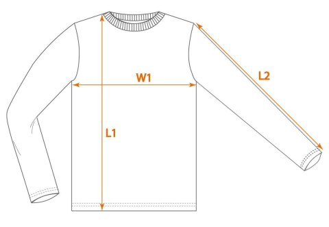 Koszulka z długim rękawem PREMIUM, 81-619-XXL Neo