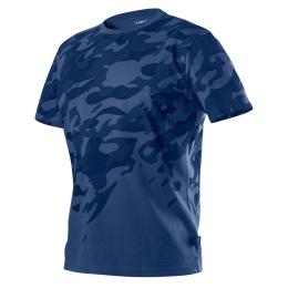 T-shirt roboczy Camo Navy rozmiar XL 81-603 Neo