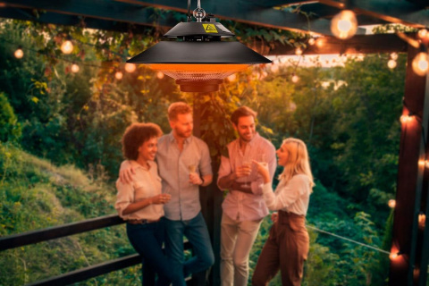 Promiennik 1500W, sufitowy IP44 pilot 90-034 Neo Promiennik 1500W, sufitowy IP44 pilot 90-034 Neo