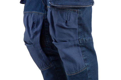 Spodnie robocze DENIM, wzmocnione 81-228-S Neo