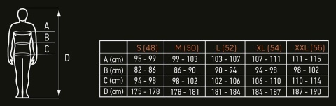 Bezrękawnik puchowy premium 81-534-XL Neo