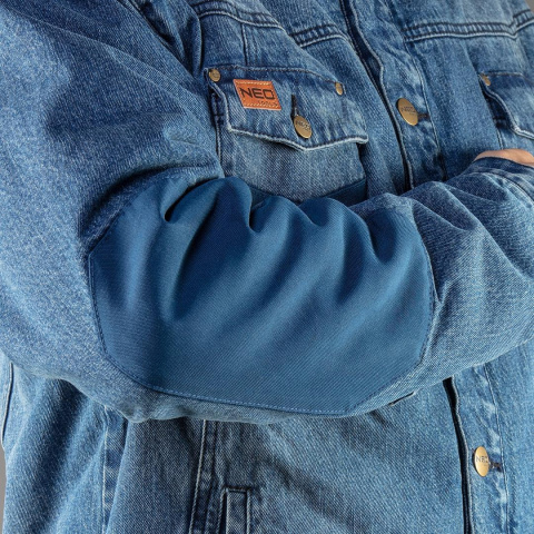 Kurtka jeansowa ocieplana DENIM roz. S 81-557 Neo Kurtka jeansowa ocieplana DENIM roz. S 81-557 Neo