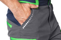 Spodnie robocze PREMIUM, 100% bawełna, ripstop, XL