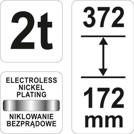 PODNOŚNIK SŁUPKOWY 2T YT-17015 YATO