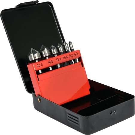 POGŁĘBIACZE DO METALU 6,3-20,5MM 6CZ HEX YT-44729