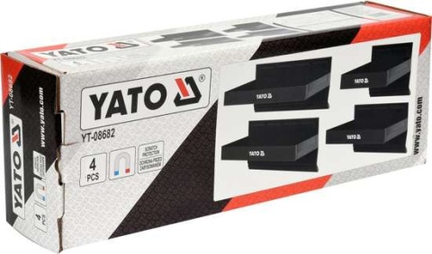 ZESTAW PÓŁEK MAGNETYCZNYCH 4 SZTUKI YT-08682 YATO