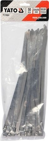 OPASKI ZACI ZE STA NIERD 8.0X250MM 50SZT YT-70581