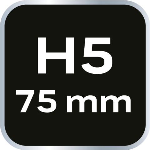 Końcówka HEX 5 x 75 mm, S2 x 2 szt.