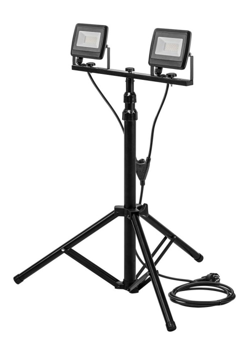 Reflektor podwójny 2x30W SMD LED 5400lm statyw Neo