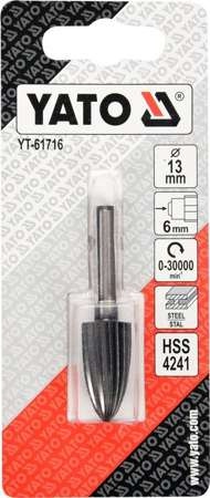 FREZ TRZPIENIOWY STOŻKOWY HSS YT-61716 YATO