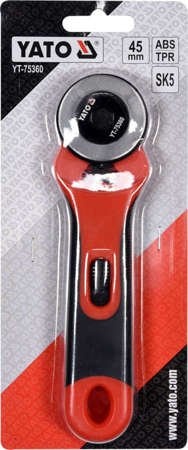 NÓŻ Z OKRĄGŁYM OSTRZEM 45 MM YT-75360 YATO
