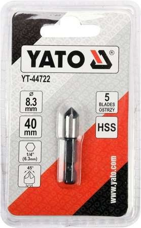 POGŁĘBIACZ DO METALU 8,3MM HEX YT-44722 YATO