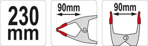 ŚCISK SPRĘŻYNOWY 230 MM YT-64278 YATO