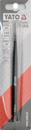 PĘSETA PROSTA ANTYSTAT.140MM POWLEKANA YT-6916