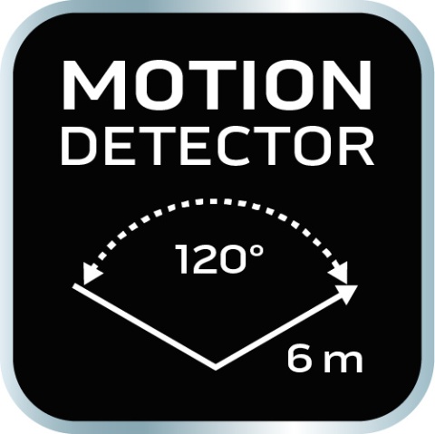 Lampa solarna ścienna 20 SMD LED 250 lm