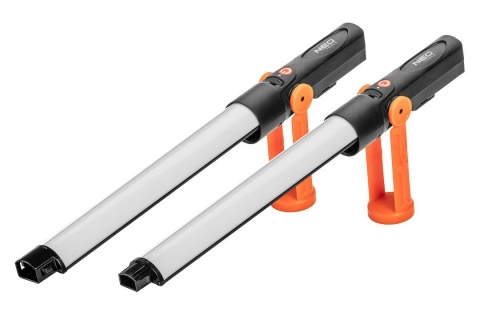 Lampa warsztatowa akumulatorowa 2x350 lm rozkładan