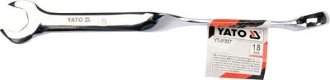 KLUCZ PŁASKO-OCZKOWY SKRĘCONY 18MM YT-01857 YATO