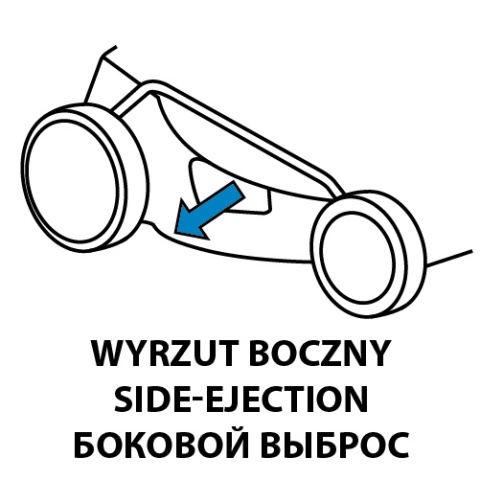 Kosiarka spalinowa 4.35KM, szerokosć koszenia 525m