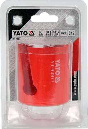 OTWORNICA UNIWERSALNA TCT 60MM 5/8'' YT-43977 YATO