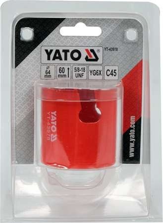 OTWORNICA UNIWERSALNA TCT 64MM 5/8'' YT-43978 YATO