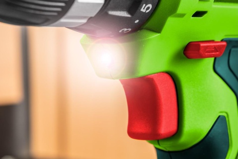 Wiertarko-wkrętarka akumulatorowa 20V, Li-Ion/1.5A