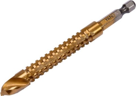 WIERTŁO FRE DO METALU 10,0MM HSS-TiN HEX YT-44828