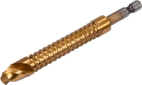 WIERTŁO FRE DO METALU 12,0MM HSS-TiN HEX YT-44830