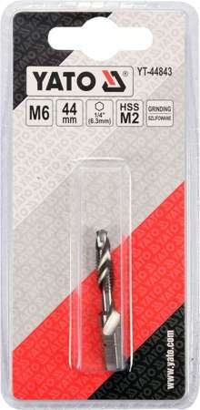WIERTŁO-GWINTOWNIK M6 HEX YT-44843 YATO