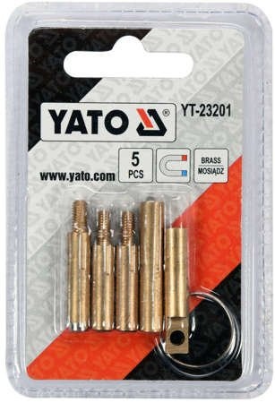 ZESTAW AKCESORIÓW DO PRZEPYCHACZA 5SZT YT-23201 YATO