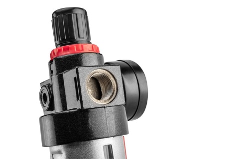 Filtr odwadniacz 1/2",z reduktorem ciśnienia, meta