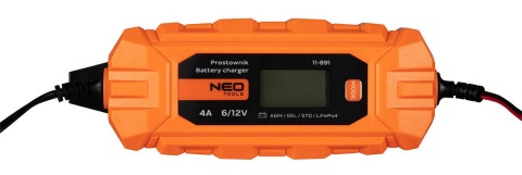 Prostownik automatyczny 4A/70W, 3-120Ah, do akumul