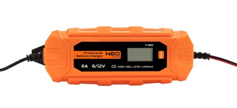 Prostownik automatyczny 6A/100W, 3-150Ah, do akumu