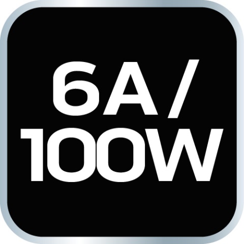 Prostownik automatyczny 6A/100W, 3-150Ah, do akumu