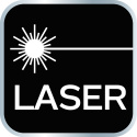 Dalmierz laserowy, zasięg 100 m, IP54
