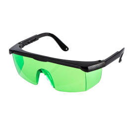 Okulary wzmacniające widoczność lasera zielone