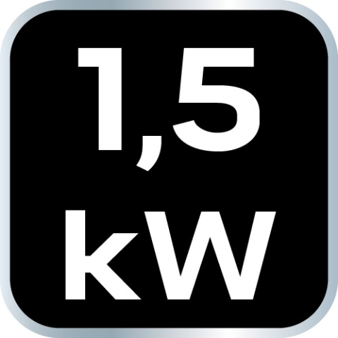 Promiennik sufitowy 1500W, aluminiowy, bez pilota,