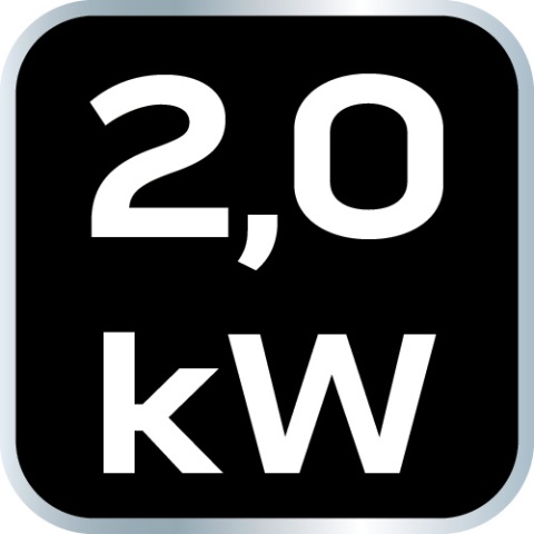 Promiennik sufitowy 2000W, aluminiowy, z pilotem,