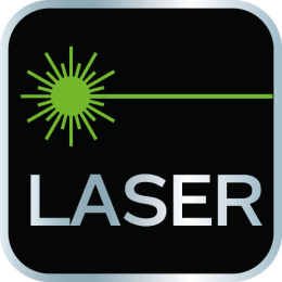 Tarcza celownicza do laserów, zielona