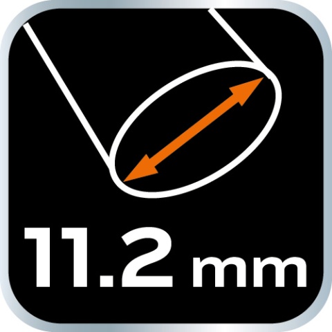 Wkłady klejowe 11 mm, przezroczyste, ok. 5000 g